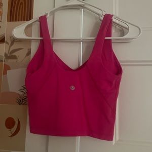 Lulu Lemon sonic pink align